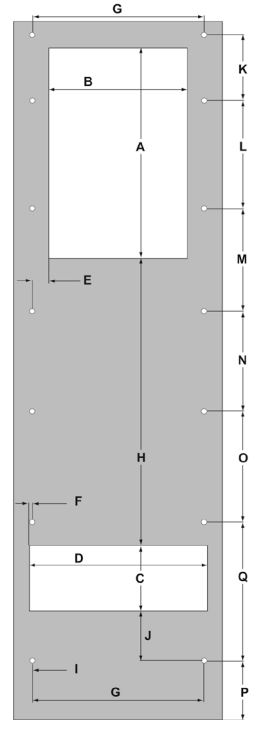 DTS 3265 230V Side Mount Cooling Unit