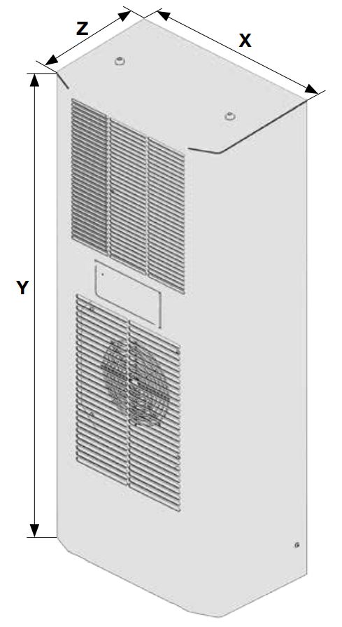 DTS 6301C Side Mount Cooling Unit