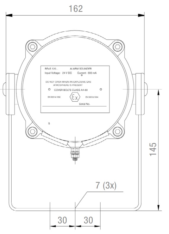 BExS 120DE-C Sounder Ex-ATEX BExS 120DE-C Sounder Ex-ATEX