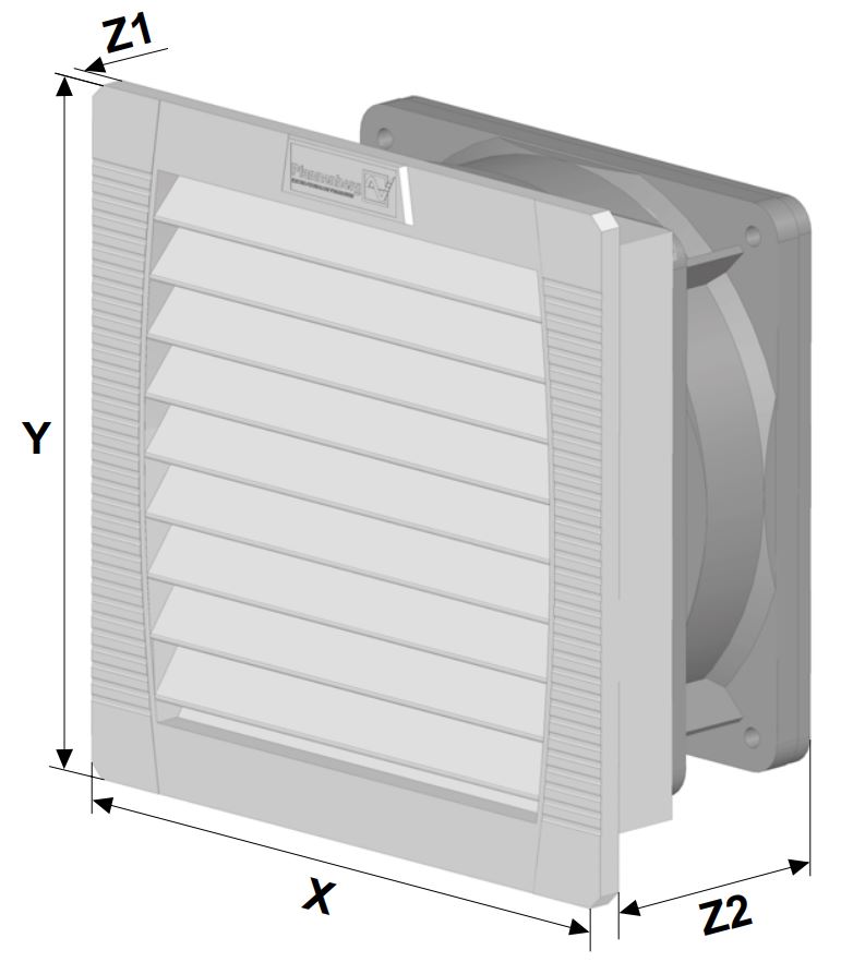 PFA 20000 IP54 Austrittsfilter PFA 20000 IP54 Austrittsfilter