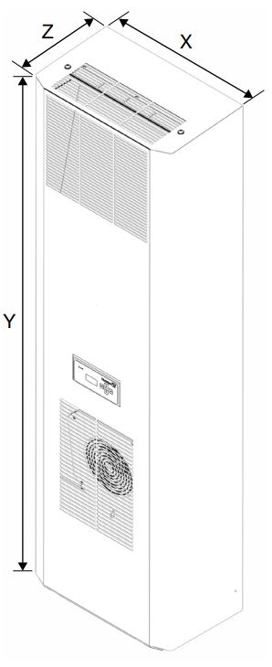 DTS 6501 Seitenanbau-Kühlgerät