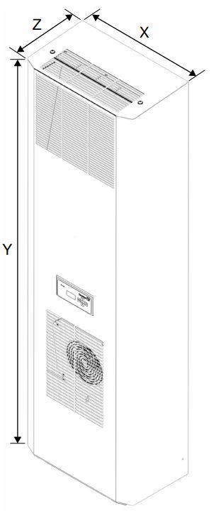 DTS 6501 Side Mount Cooling Unit