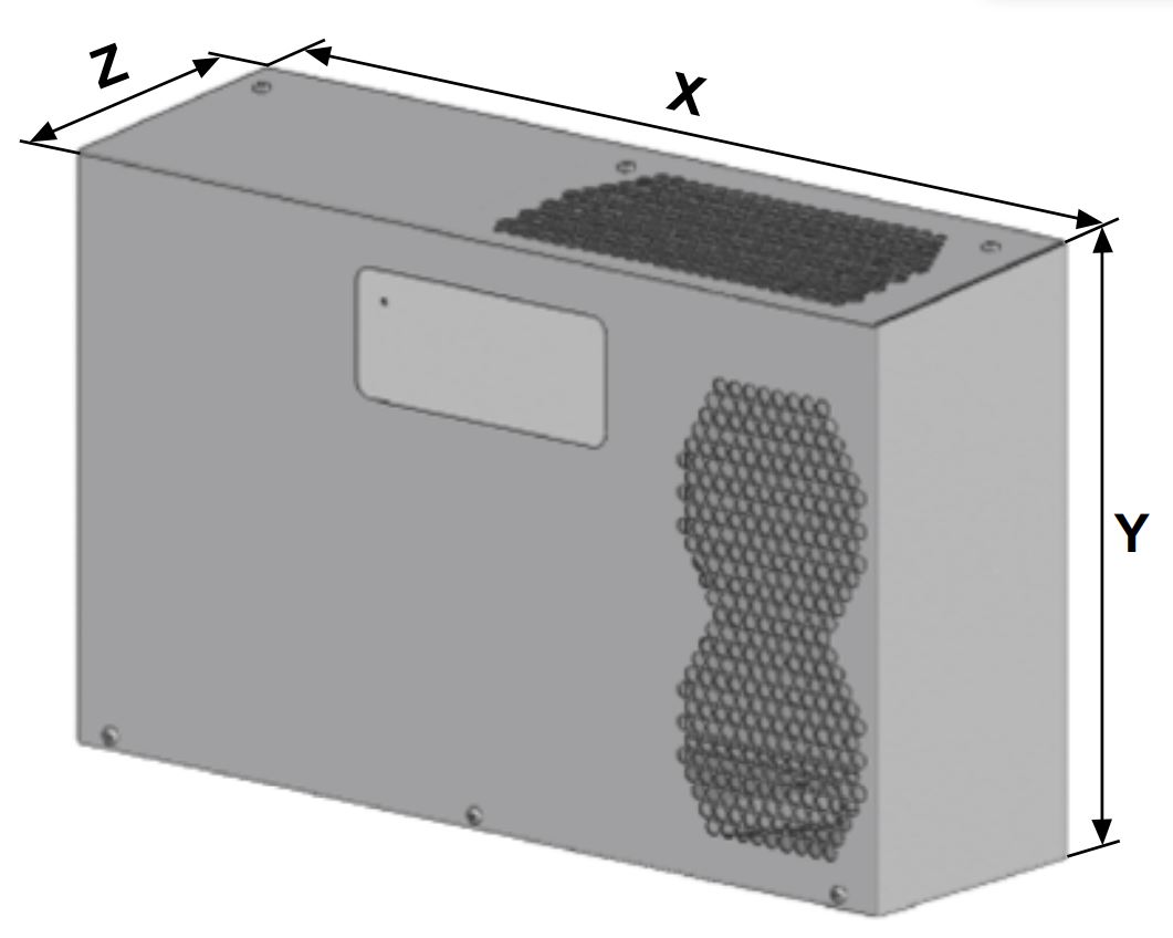 DTS 9011H 230V Side Mount Cooling Unit DTS 9011H 230V Side Mount Cooling Unit