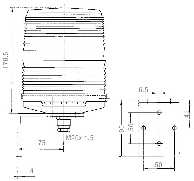 PMF 2015-M All-round Flashing Light