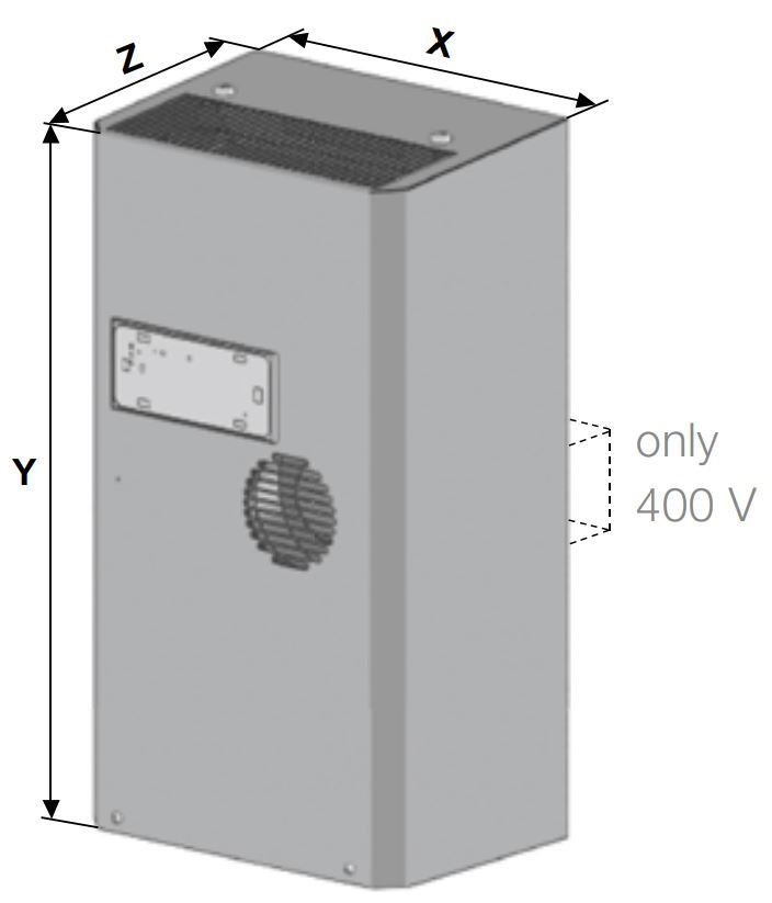 DTS 9041 Seitenanbau-Kühlgerät