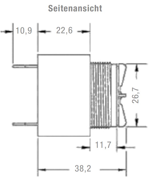 P 28 DMC Panel Mount Buzzer