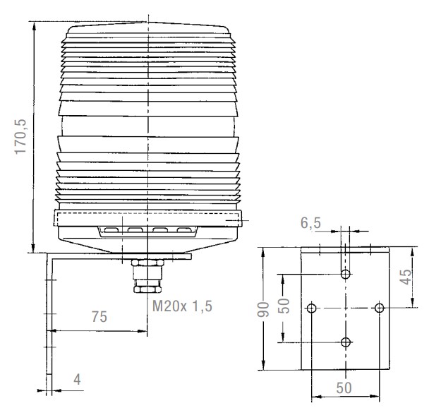PMF 2015-SIL All-round Flashing Light PMF 2015-SIL All-round Flashing Light