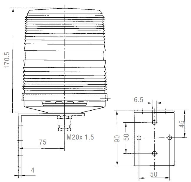 PMF 2030 All-round Flashing Light