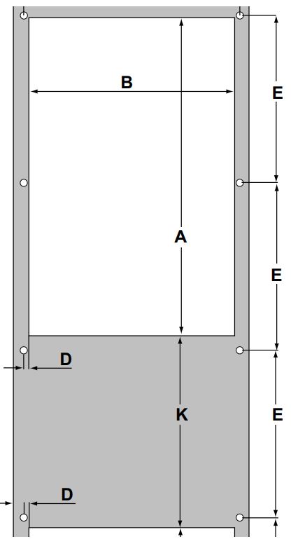 DTS 3165 Seitenanbau-Kühlgerät