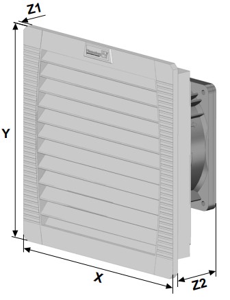 PF 32000 IP55 Filterlüfter