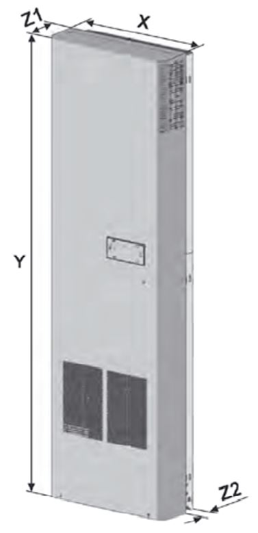 DTI 9541 Partially Recessed Cooling Unit