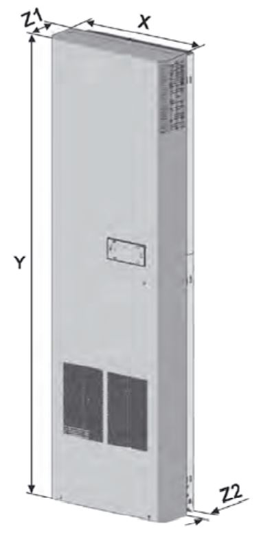 DTI 9541 400V Partially Recessed Cooling Unit DTI 9541 400V Partially Recessed Cooling Unit