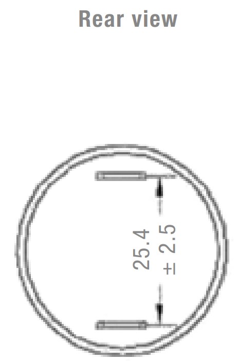 P 28 DMC Panel Mount Buzzer