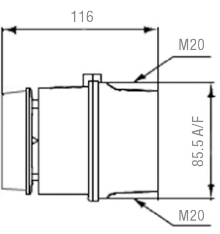 IS-mC1 Sound/LED-combi Ex-ATEX