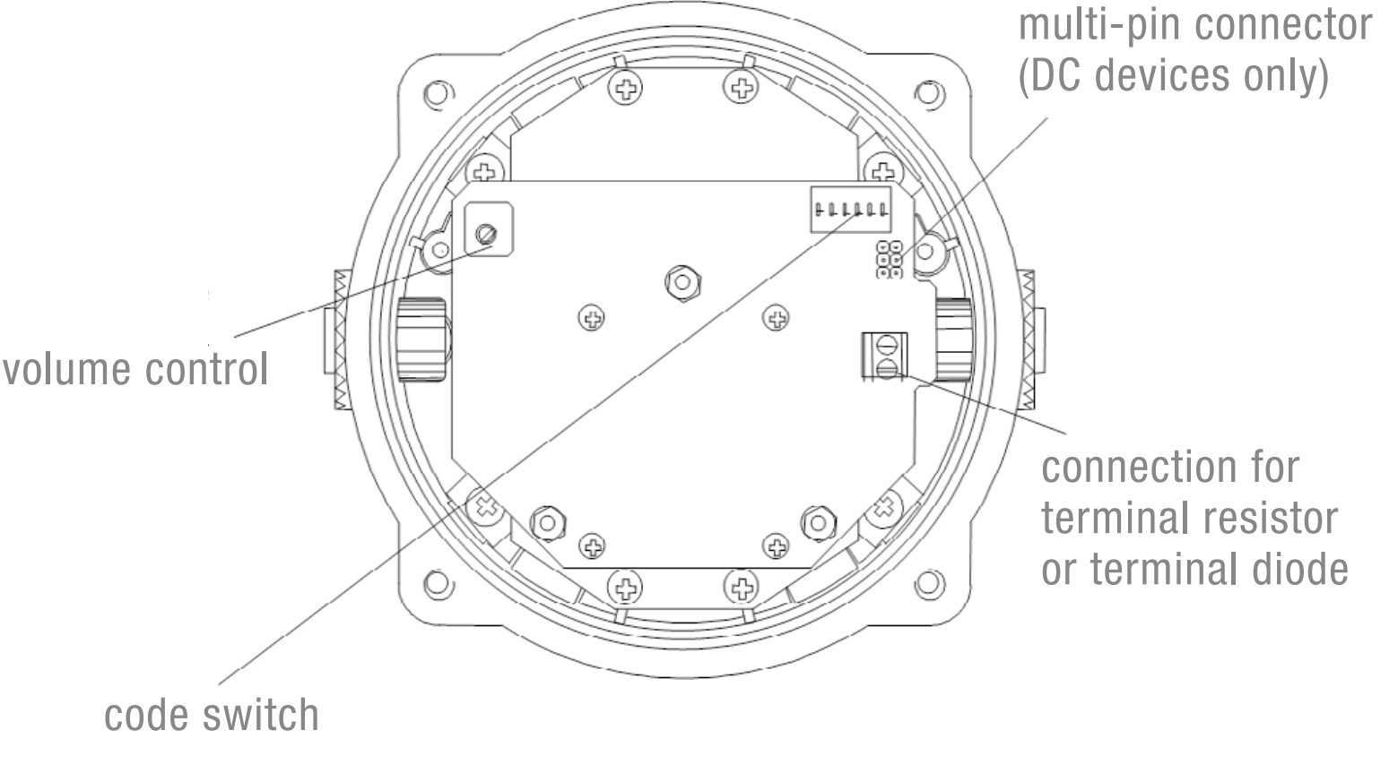 BExS 110DE-C Sounder Ex-ATEX