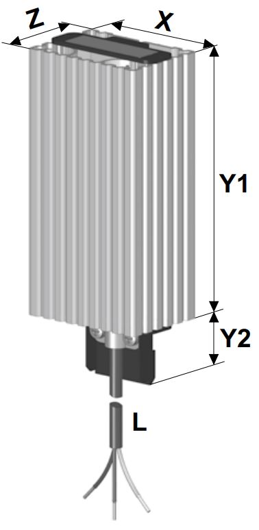 FLH 050 Low Surface Temp. Radiant Heaters