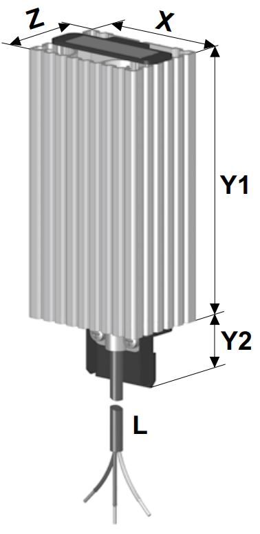 FLH 020 110-250V Low Surface Temp. Radiant Heaters