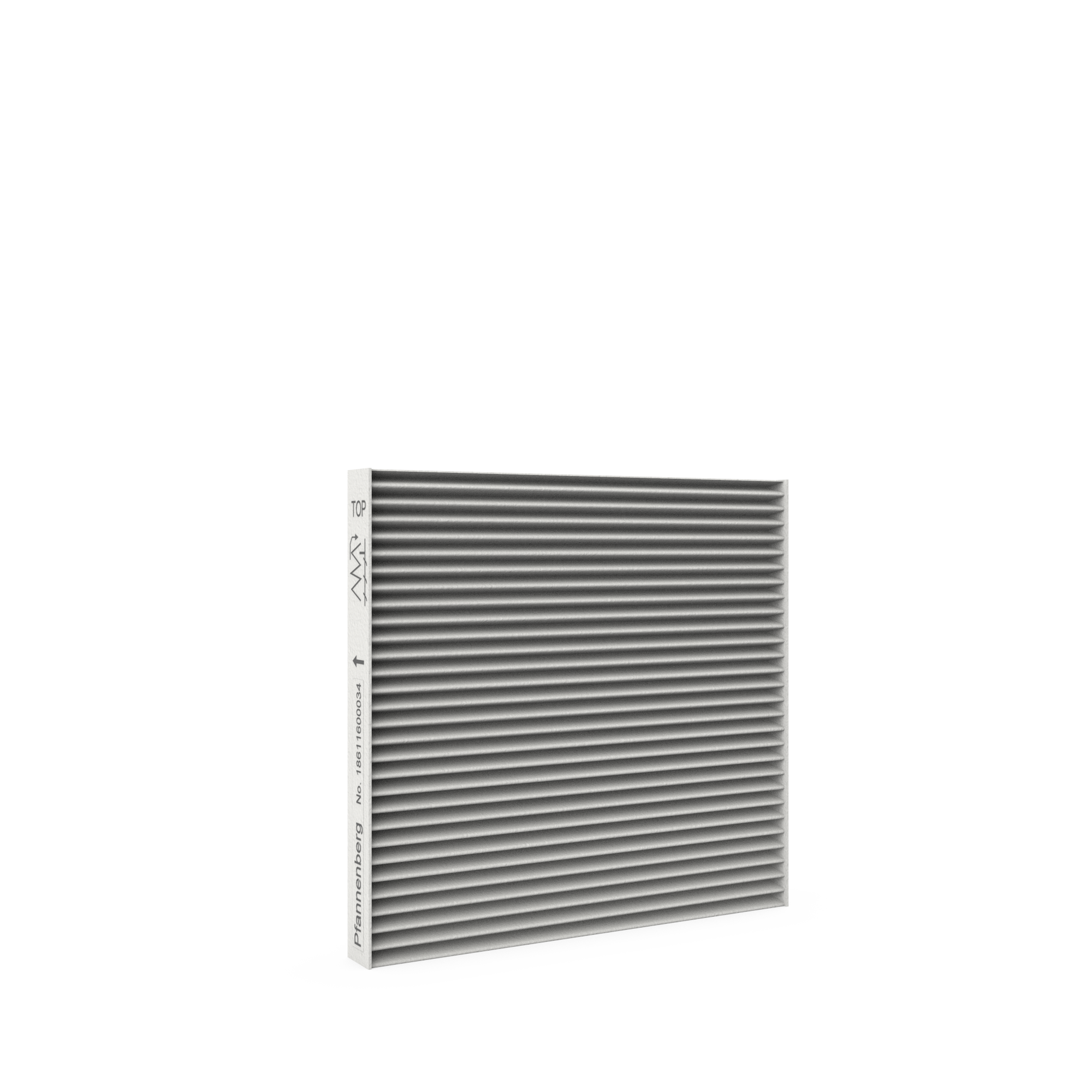 Replacement filter mat PF3x, fluted,IP55,5pcs,166x156mm Replacement filter mat PF3x, fluted,IP55,5pcs,166x156mm