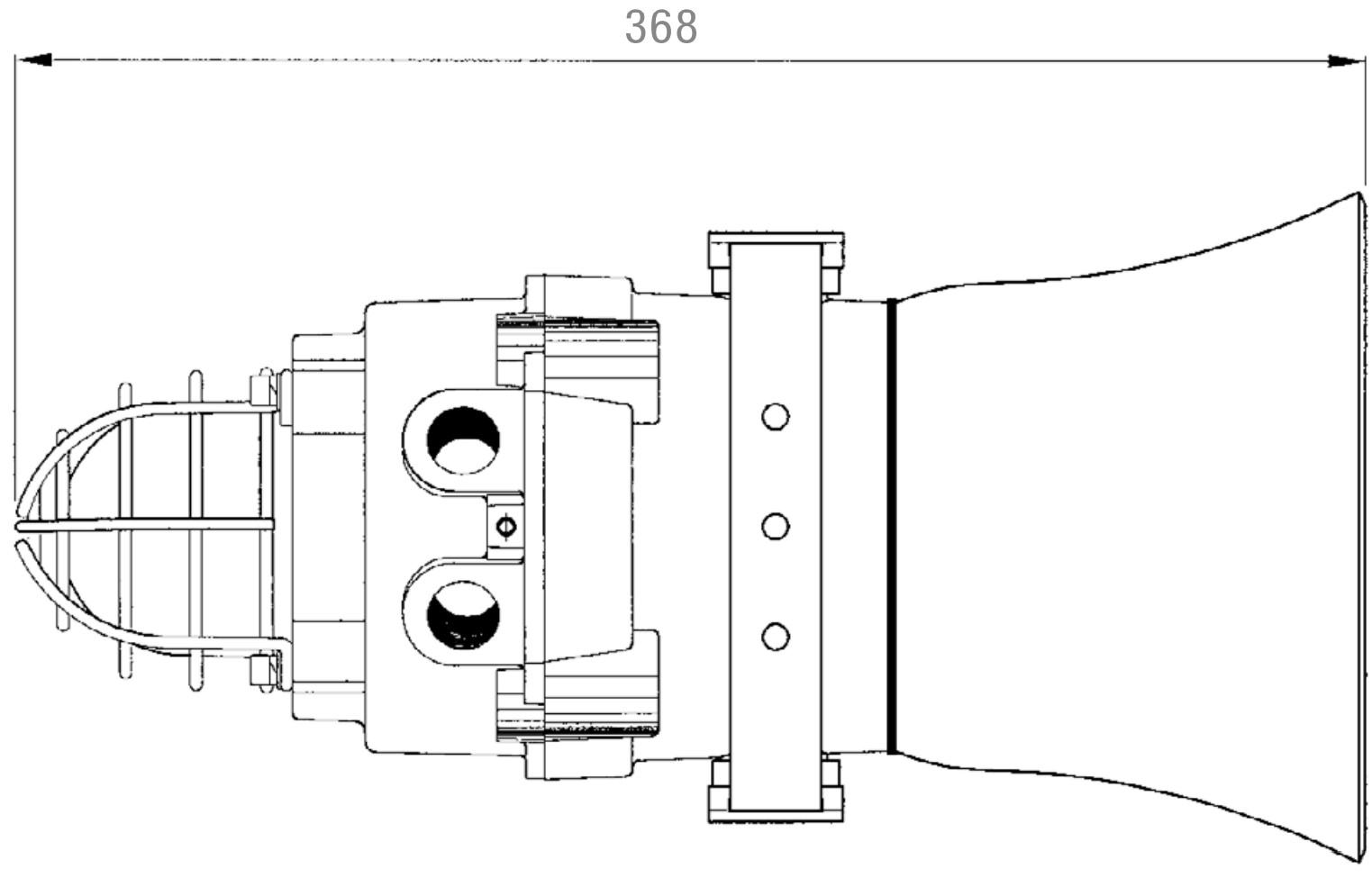 BExCS 110-05D Sound/Flash-combi Ex-ATEX