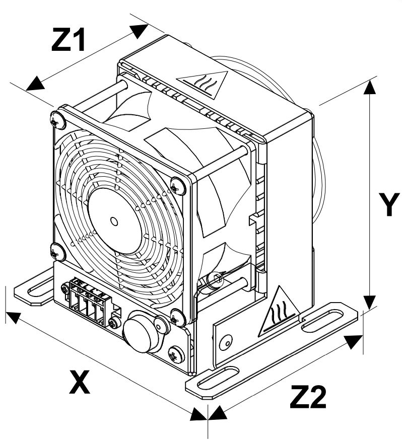 FLH 275 SLM 230V Fan Heater