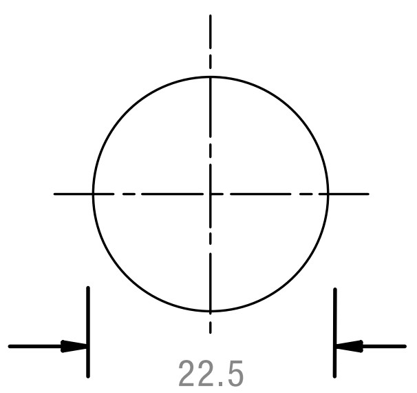 P 22 DBZ Panel Mount Buzzer