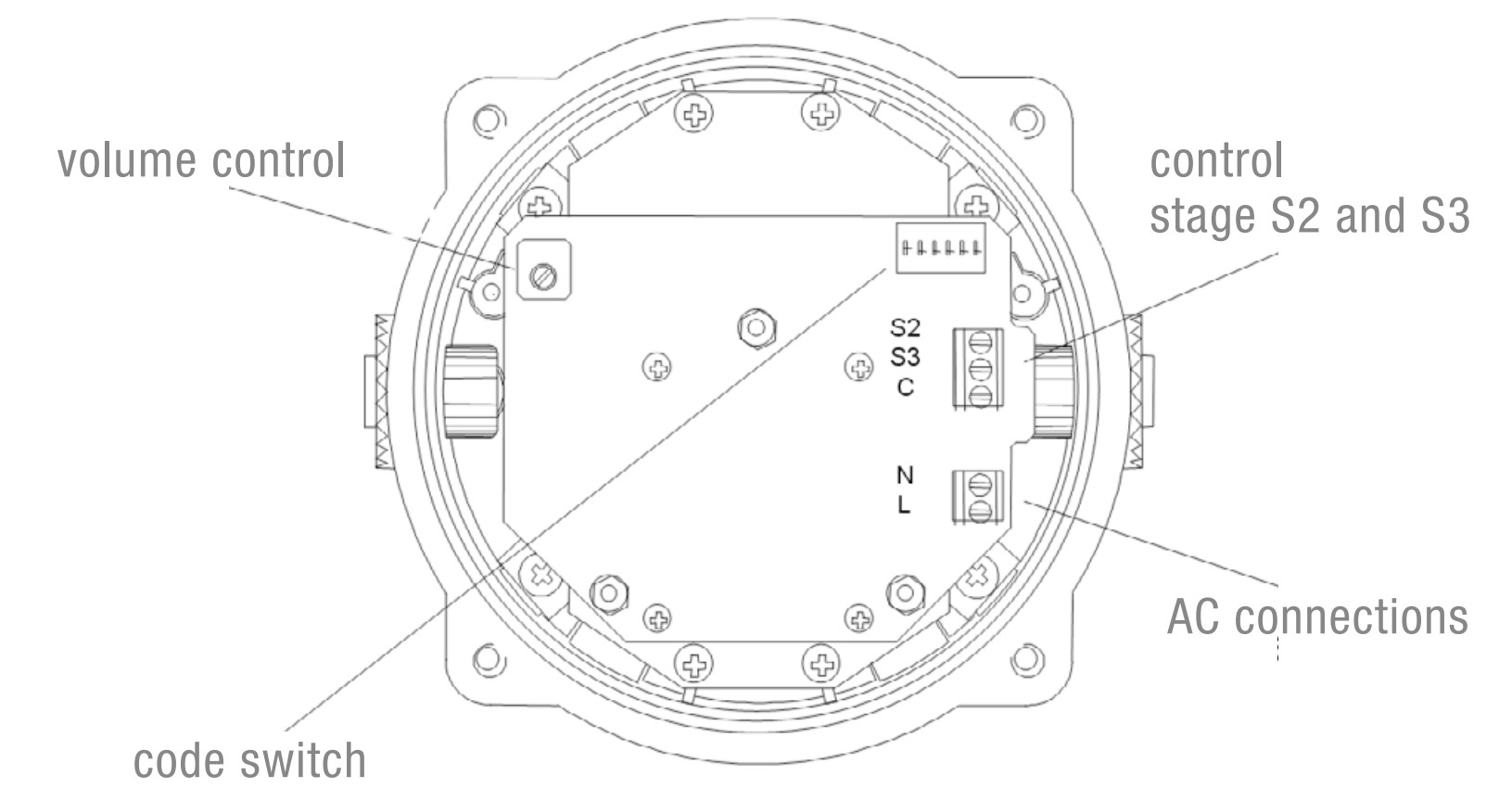 BExS 120DE-C Sounder Ex-ATEX