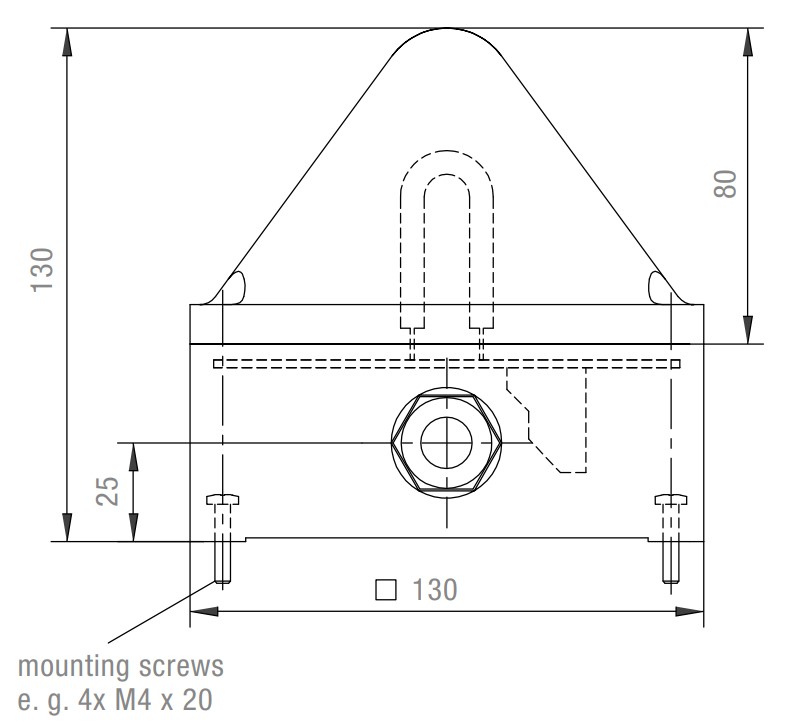 Quadro F12 Flashing Light Ex-ATEX