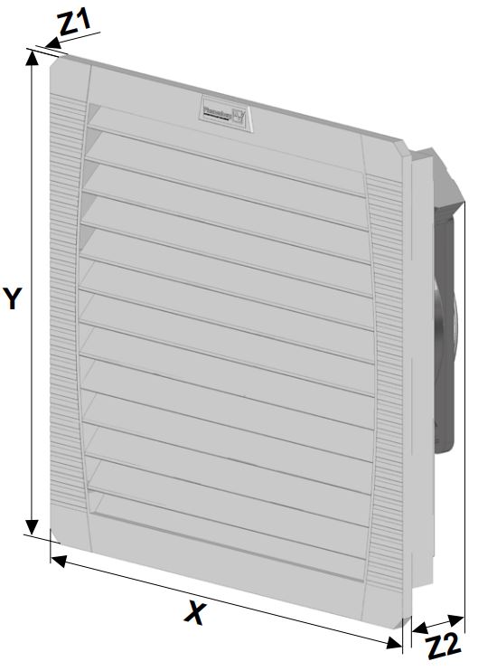 PF 42500 EMC IP55 Filterlüfter