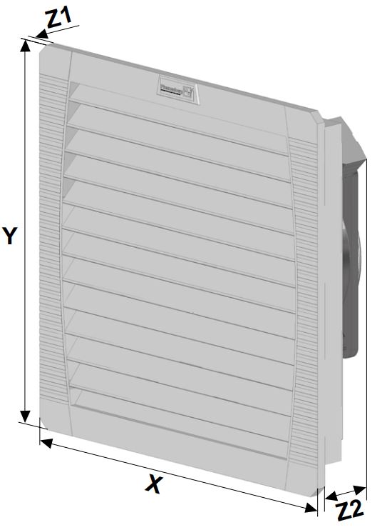 PF 42500 EMC IP55 Filterlüfter PF 42500 EMC IP55 Filterlüfter