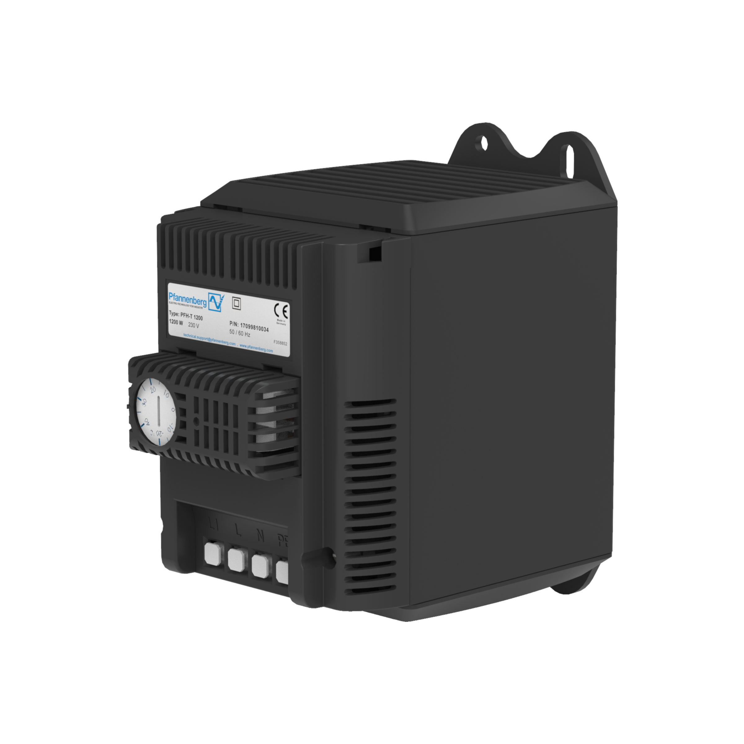 PFH-T 200 230V Compact Fan Heater With Thermostat PFH-T 200 230V Compact Fan Heater With Thermostat