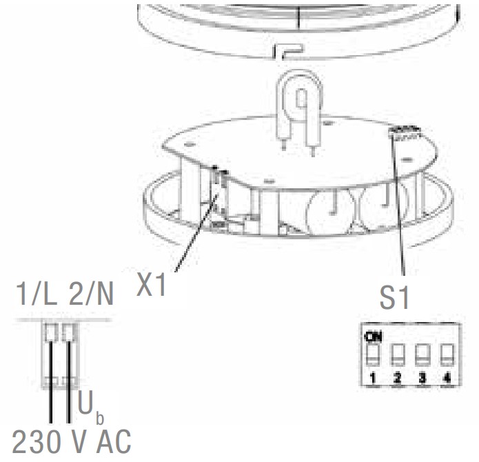 PMF 2030 All-round Flashing Light PMF 2030 All-round Flashing Light