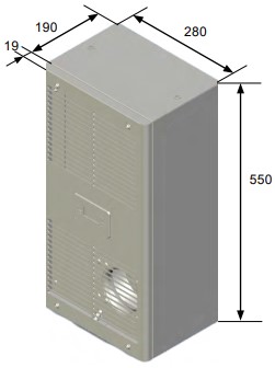 Green Series DTFS 6031 230V Seitenanbau oder vollversenktes Kühlgerät