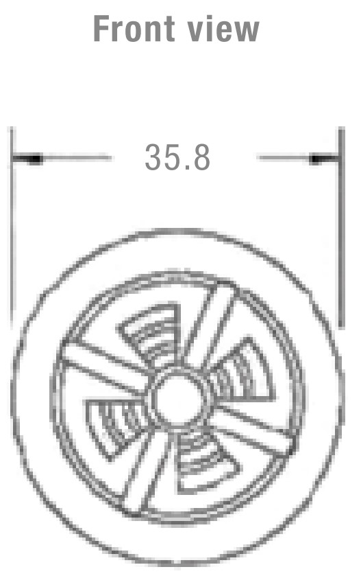 P 28 DMC Panel Mount Buzzer