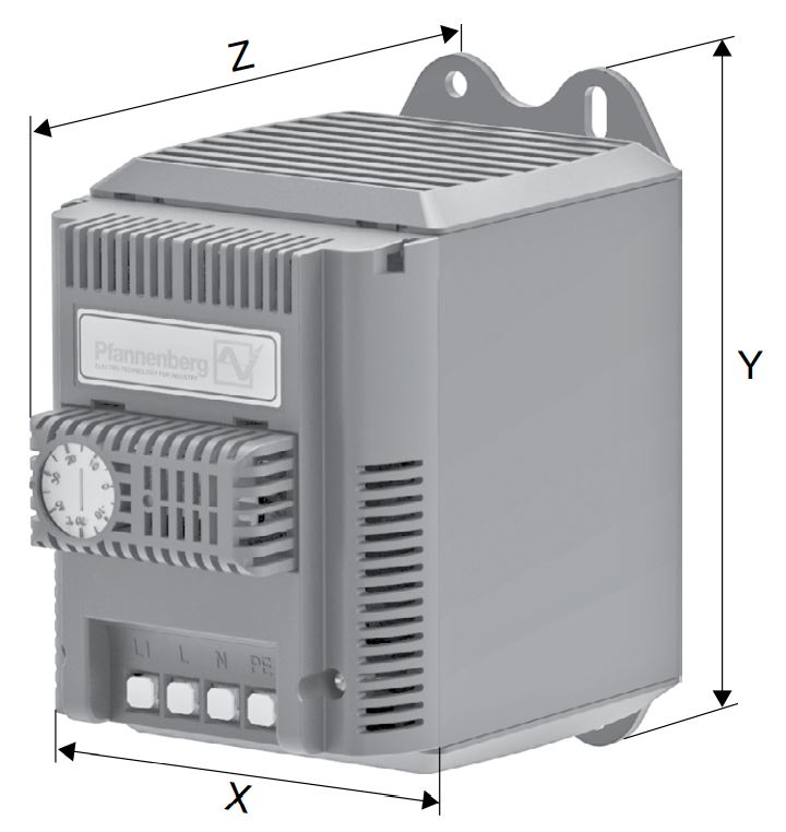 PFH-T 500 230V Compact Fan Heater With Thermostat PFH-T 500 230V Compact Fan Heater With Thermostat