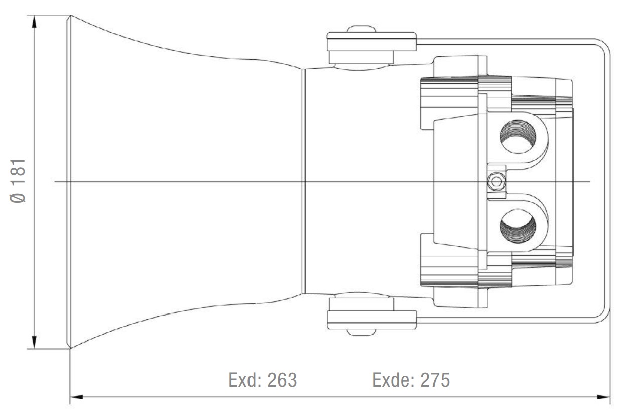 BExS 110DE-C Sounder Ex-ATEX