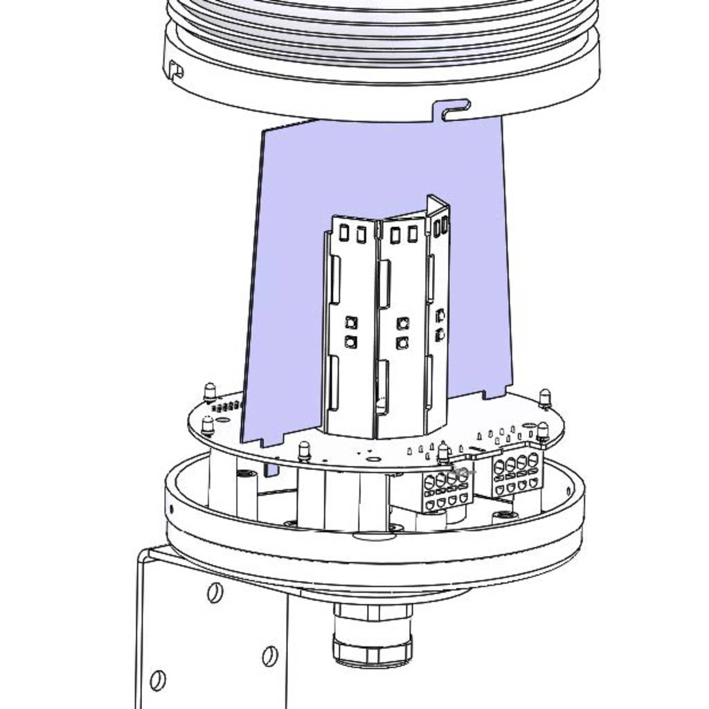 Blind for PMF-LED-HI (-SIL)