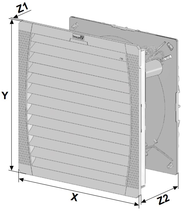 PFA 60000 IP54 Exhaust Filter