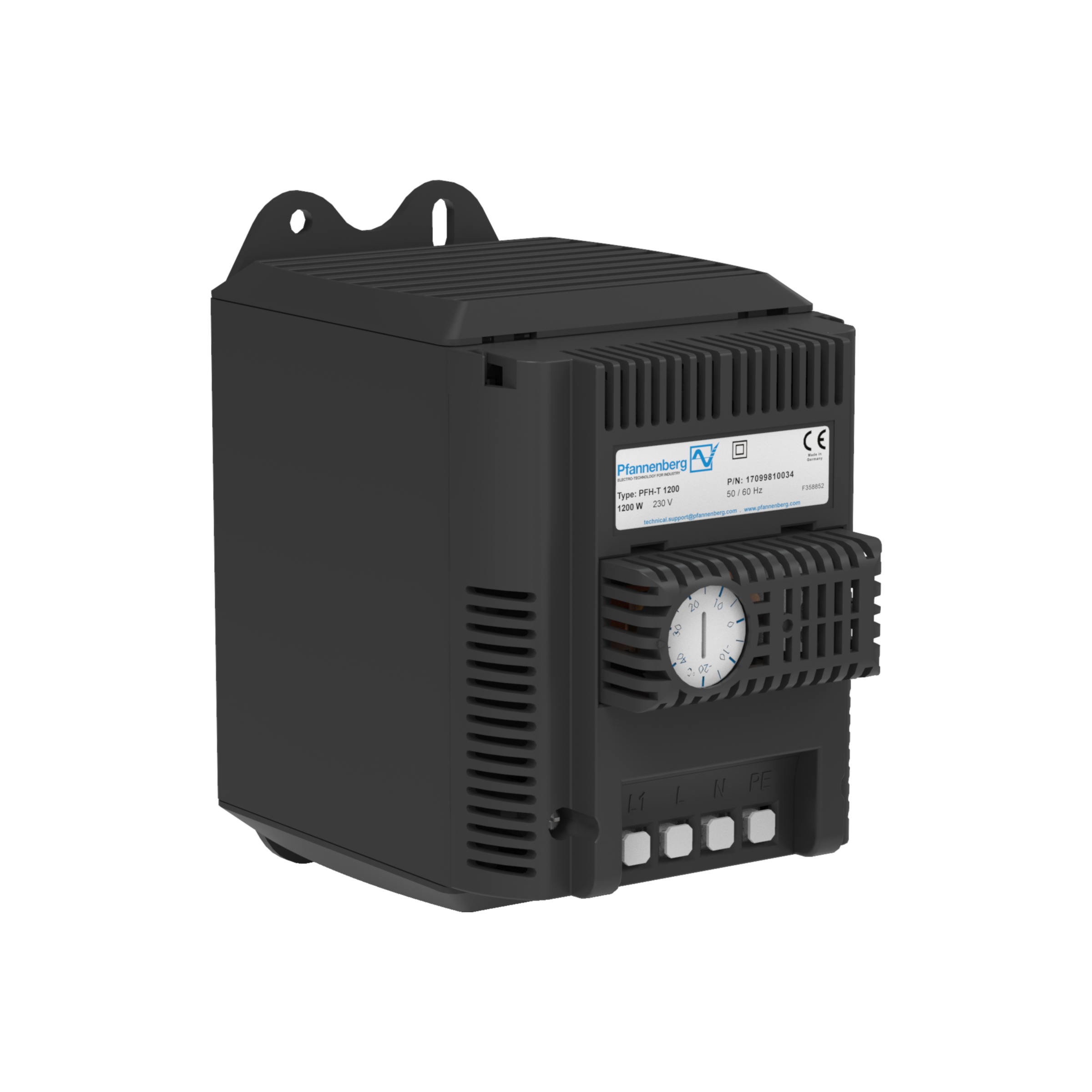 PFH-T 200 230V Compact Fan Heater With Thermostat PFH-T 200 230V Compact Fan Heater With Thermostat