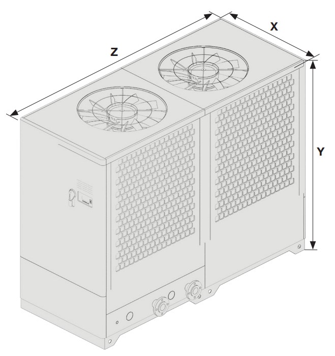 EBXT 1600 400V Air-Cooled Active Liquid Cooler EBXT 1600 400V Air-Cooled Active Liquid Cooler