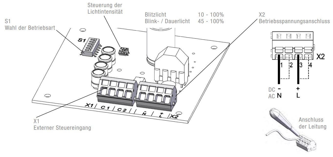 Quadro LED Multileuchte Ex-ATEX Quadro LED Multileuchte Ex-ATEX