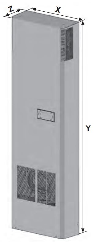 DTS 9241 Side Mount Cooling Unit