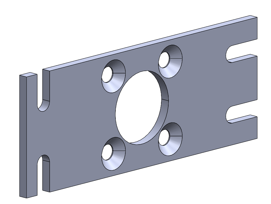 Mounting plate CWB-ATEX