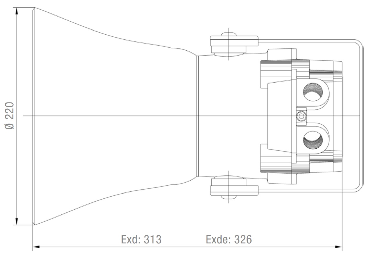 BExS 120DE-C Sounder Ex-ATEX