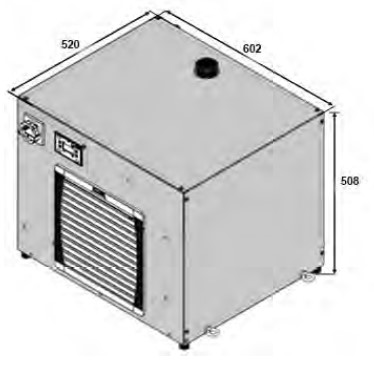 CPC 1600 230V Air-Cooled Active Liquid Cooler