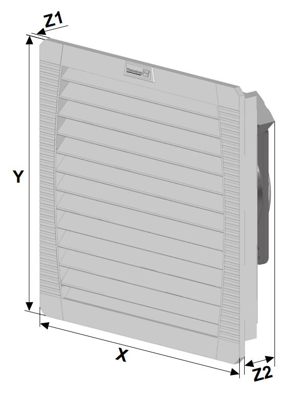 PFA 40000 IP55 Austrittsfilter