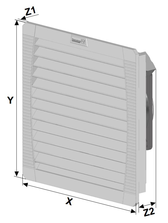 PFA 40000 IP55 Austrittsfilter PFA 40000 IP55 Austrittsfilter