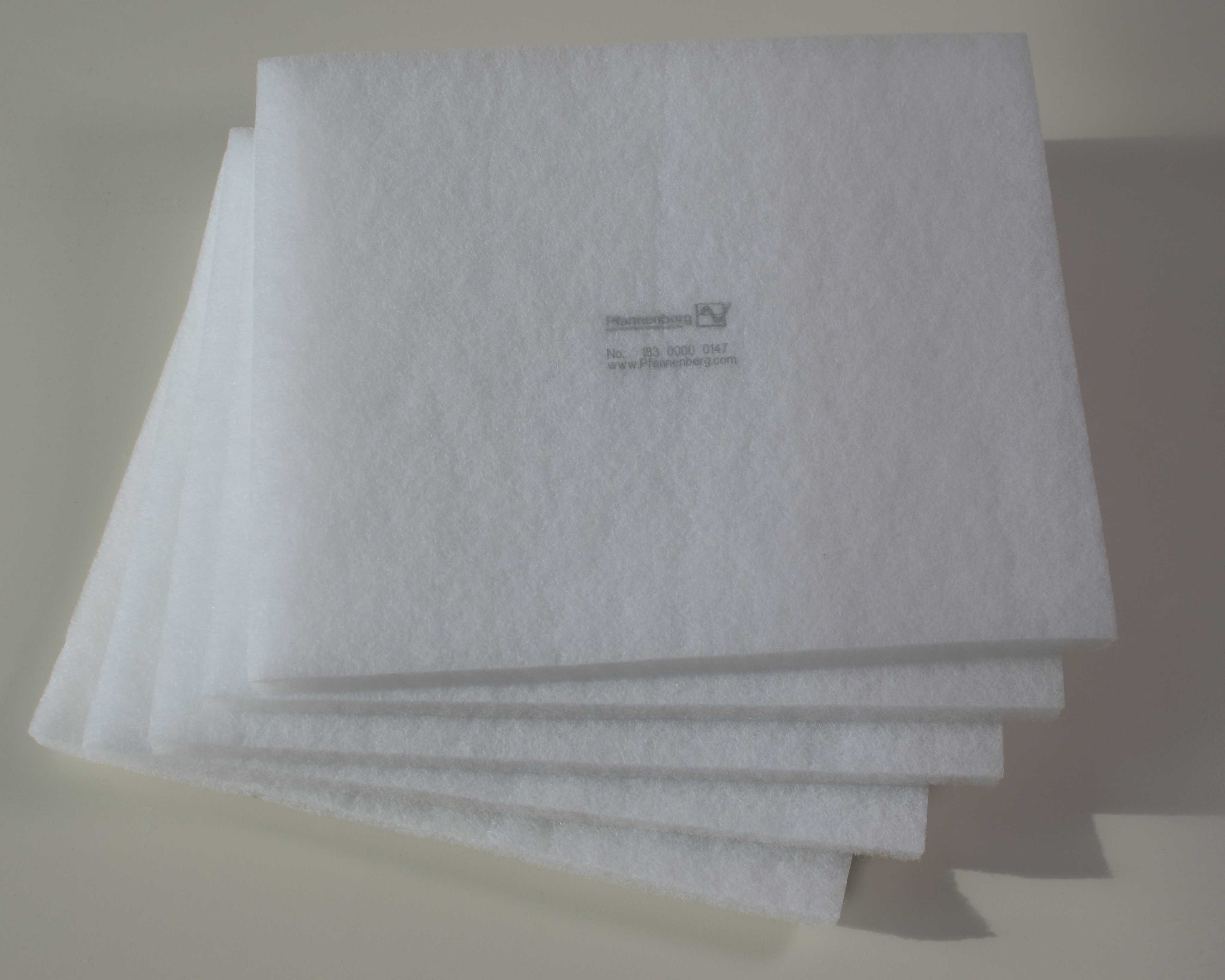 Vliesfilter für Kühlgeräte - 5 Stück Packung Vliesfilter für Kühlgeräte - 5 Stück Packung