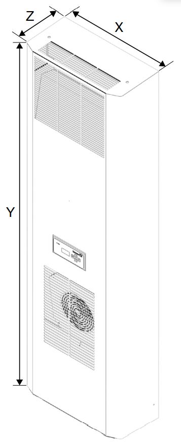 DTS 6201 Seitenanbau-Kühlgerät