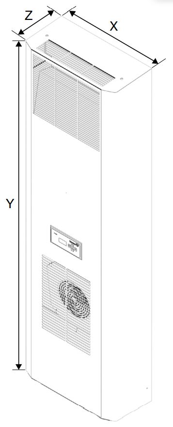 DTS 6201 Side Mount Cooling Unit