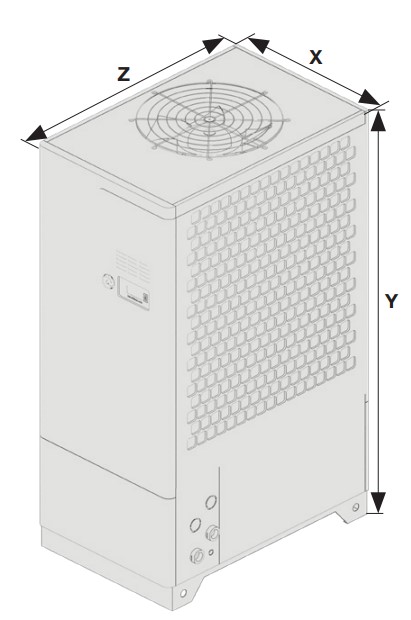 EBXT 600 Air-Cooled Active Liquid Cooler